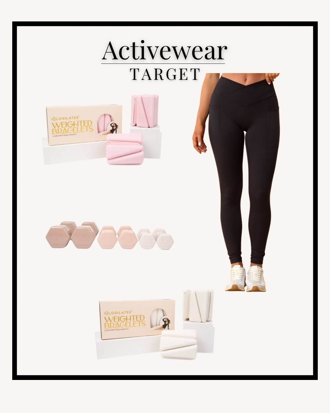 Activewear target, target new arrivals, target finds, black leggings, home workout equipment, aesthetic weights, wrist weights 

#LTKActive #LTKSeasonal