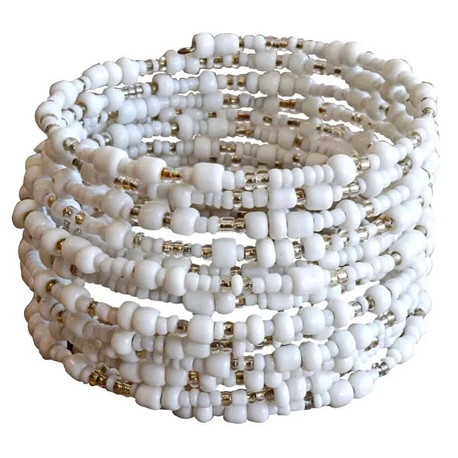 HFA - African Bracelet for Women - Handmade Bead Bracelet - made of 10 wire loops - African Jewel... | Amazon (US)