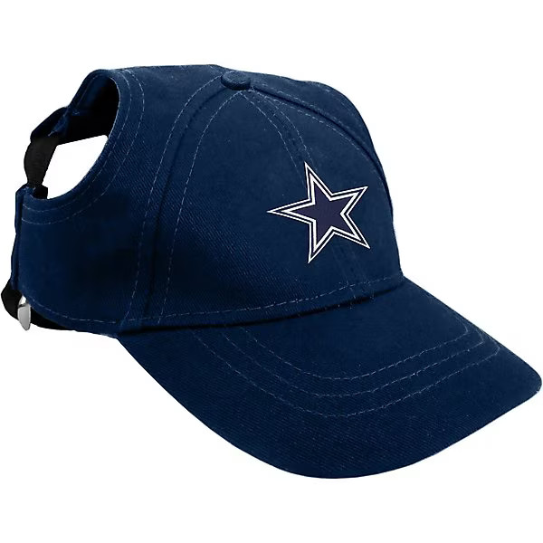 LITTLEARTH NFL Dog & Cat Baseball Hat, Dallas Cowboys, Small - Chewy.com | Chewy