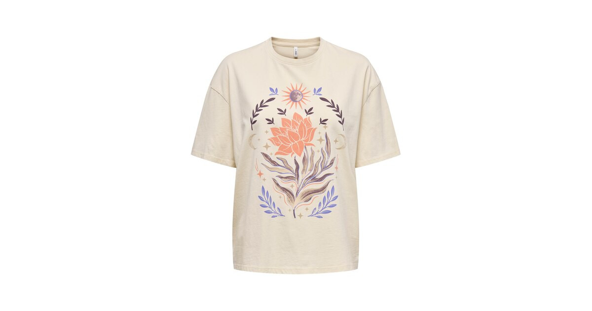 ONLY T-Shirt in Beige | ABOUT YOU (DE)