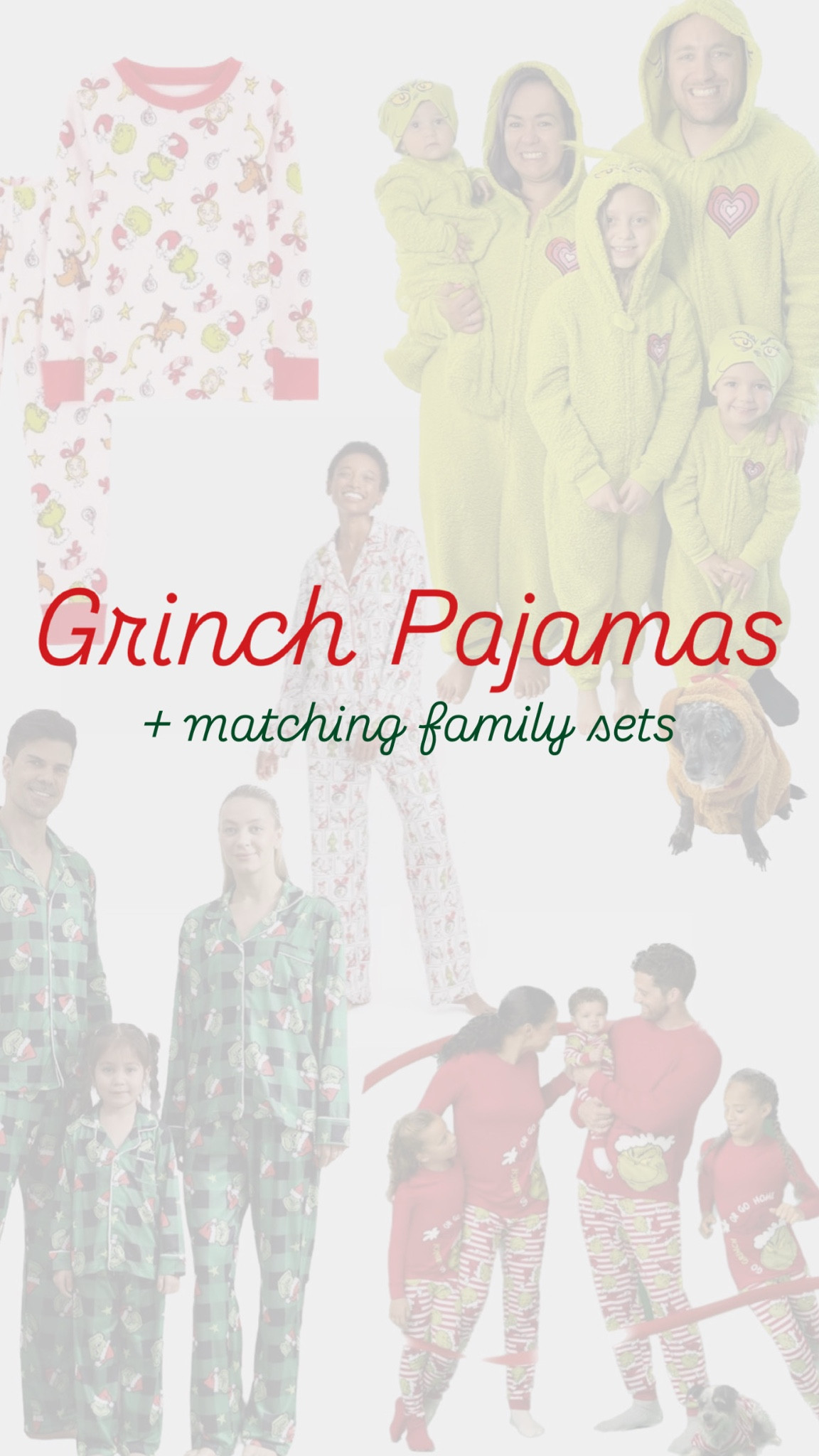 Grinch Pajamas + matching family sets!🎄💚

#LTKHoliday #LTKSeasonal #LTKCyberWeek