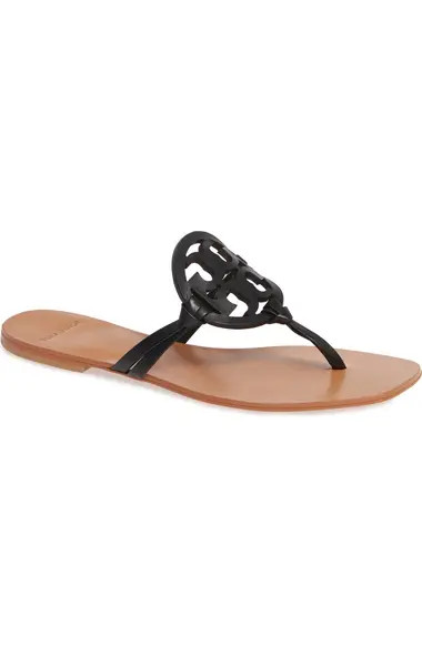 Tory Burch Miller Square Toe Thong Sandal (Women) | Nordstrom | Nordstrom