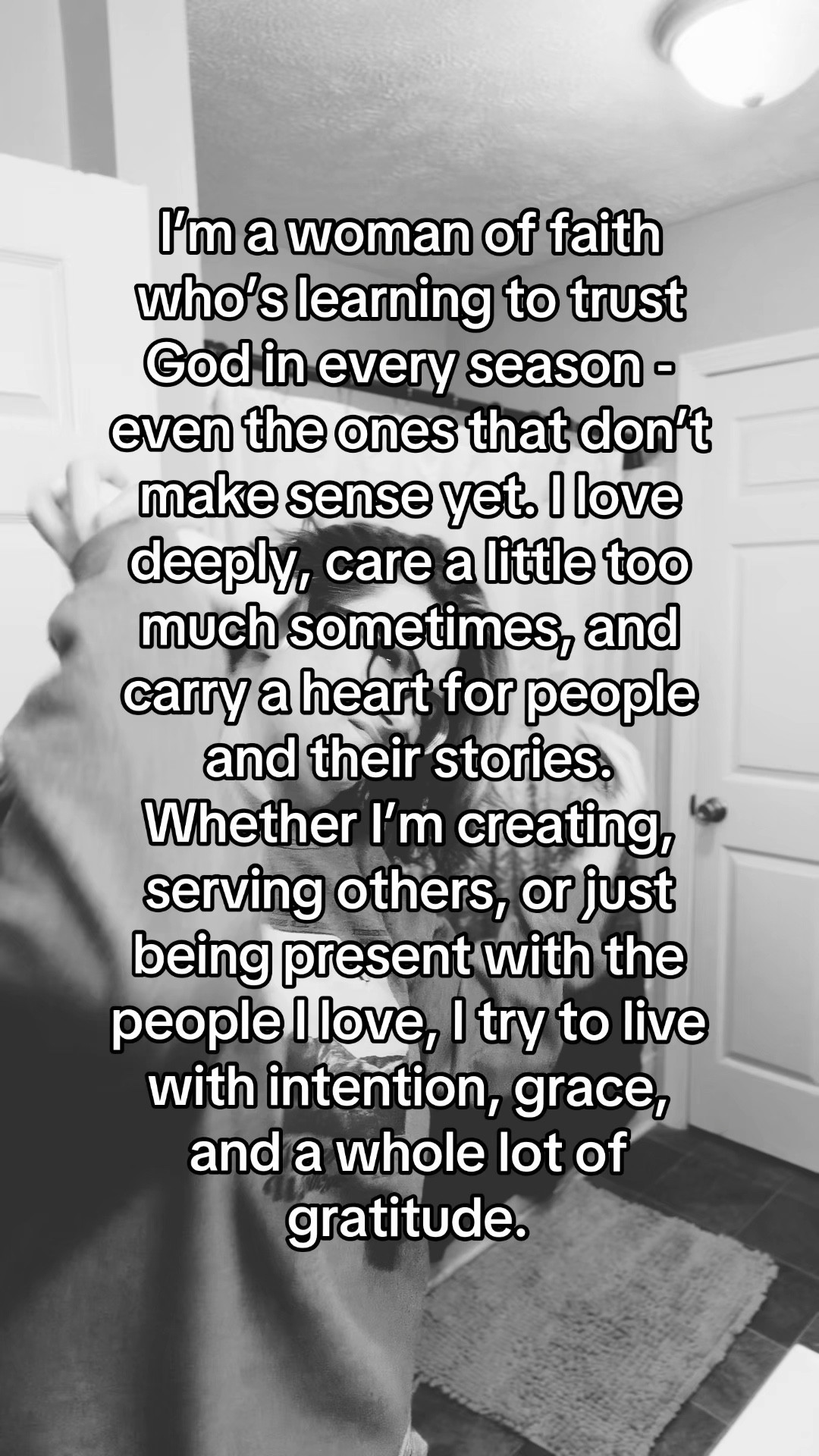 I’m a woman of faith who’s learning to trust God in every season—even the ones that don’t make sense yet. I love deeply, care a little too much sometimes, and carry a heart for people and their stories. Whether I’m creating, serving others, or just being present with the people I love, I try to live with intention, grace, and a whole lot of gratitude. #introduction #midsizequeens 

#LTKMidsize #LTKgrwm #LTKdayinmylife