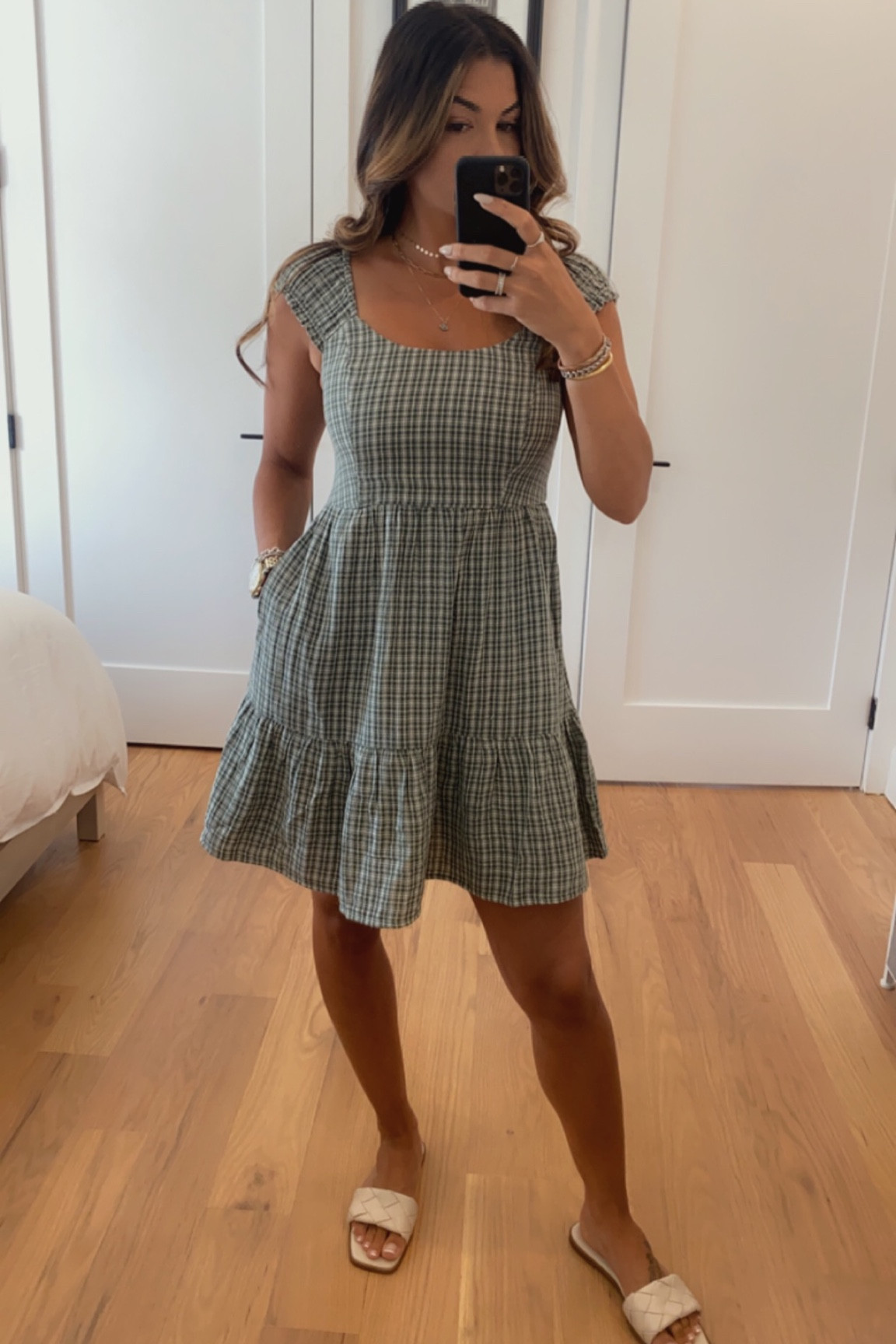 Summer dress with pockets! 
Mini Dress for baby shower , birthday party , or brunch! 

#LTKSeasonal #LTKeurope #LTKunder50