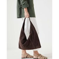 HUSH Suede Tote Bag Chocolate | Marks & Spencer (UK)