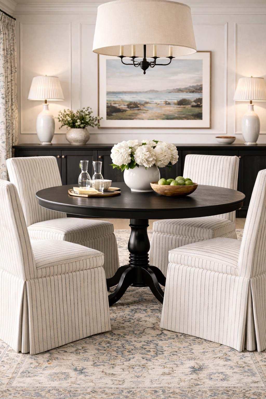 Elevated Modern Traditional with Soft Coastal Influence Dining Room Inspo

I’ve added multiple sources so you can create this look in your home. You can shop the links below. 