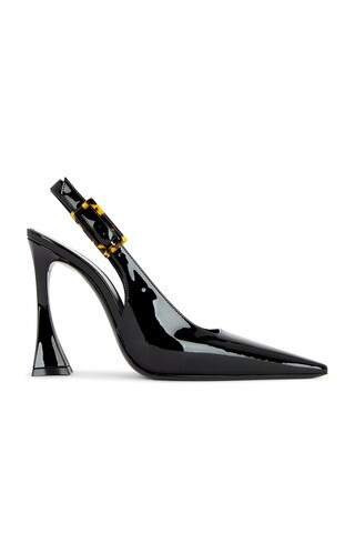 Saint Laurent Dune Slingback Pump in Black | FWRD 
