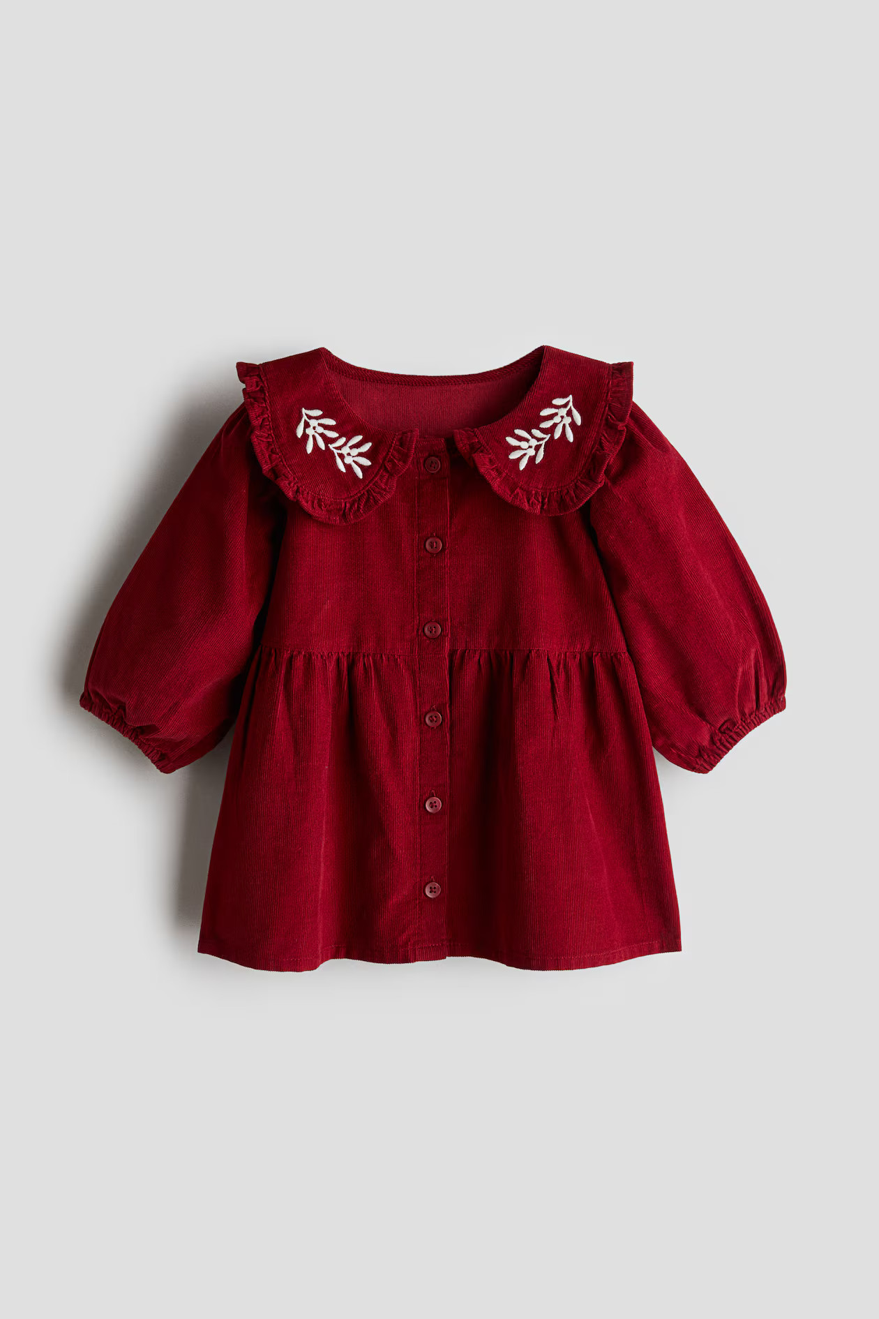 Shirt Dress - Red - Kids | H&M US | H&M (US + CA)