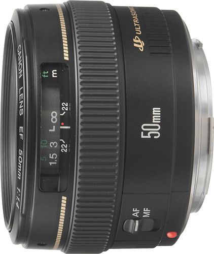 Canon EF 50mm f/1.4 USM Standard Lens Black 2515A003 - Best Buy | Best Buy U.S.