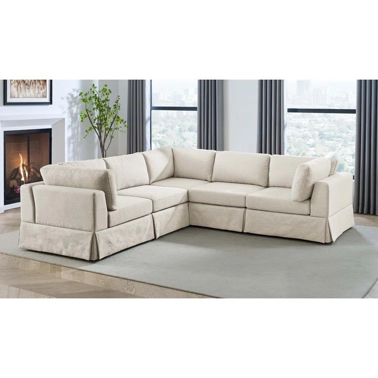 Arnon 5 - Piece Upholstered Sectional | Wayfair North America