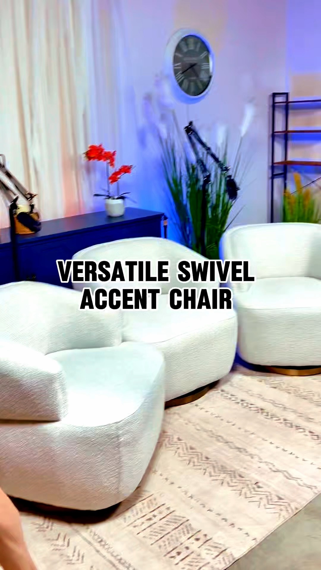 Seeing it all come together is the moment. These swivel accent chairs just work—living room, guest space, wherever you need that extra touch. #accentchair #swivel #versatile #cleanlook

#LTKHome