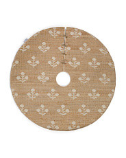 5ft Wool Blend Orchard Tree Skirt | TJ Maxx