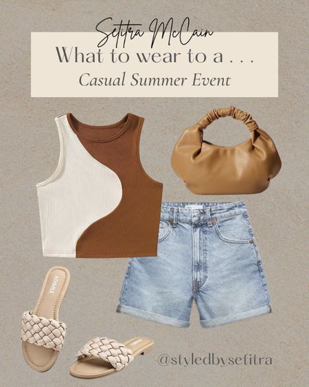 Casual Summer Outfit 🤎 

#LTKunder100 #LTKstyletip #LTKtravel