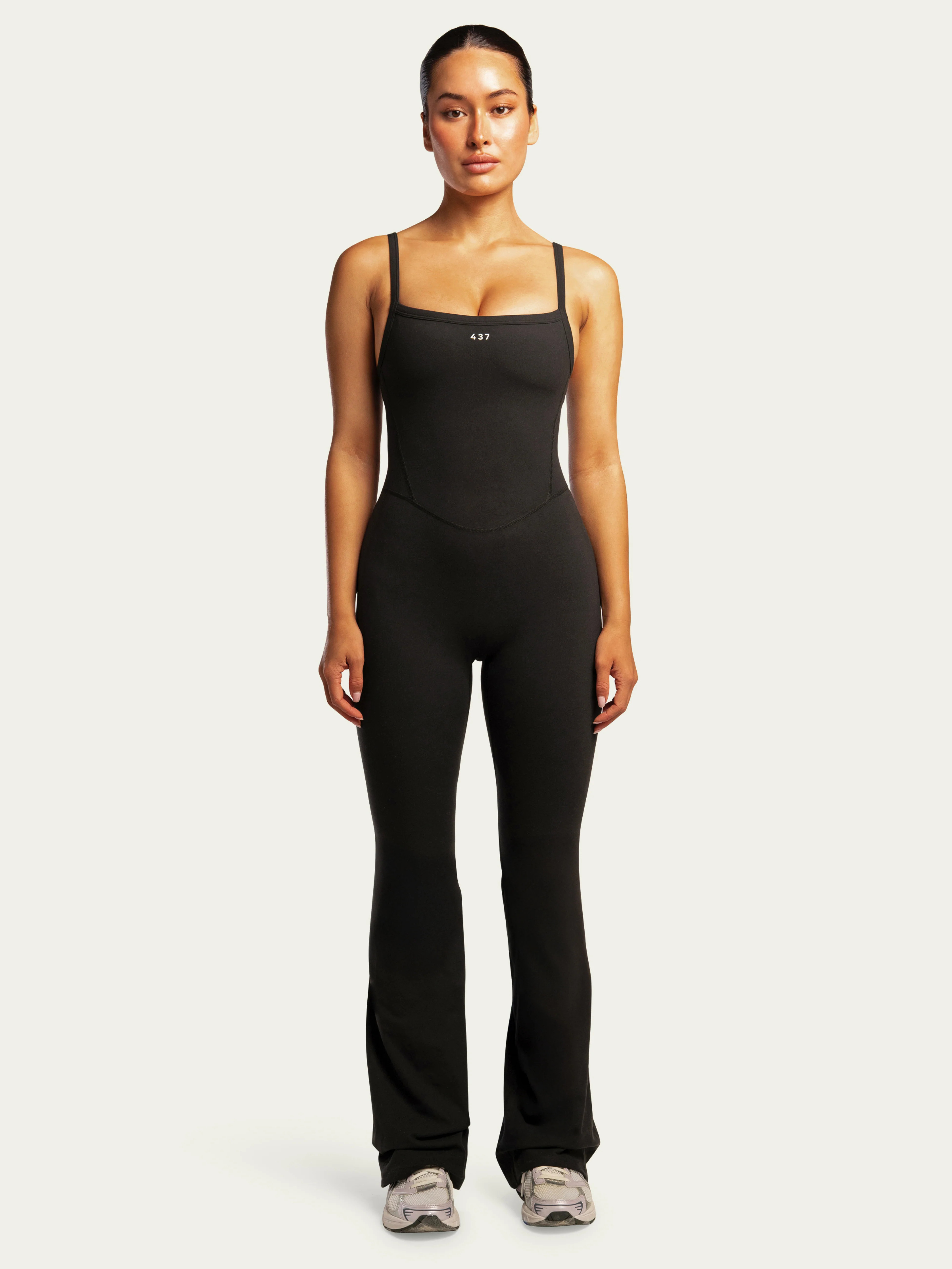 The Flare Onesie / Black | 437