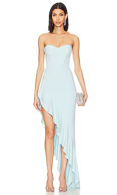 Katie May Esmeralda Gown in Sky from Revolve.com | Revolve Clothing (Global)