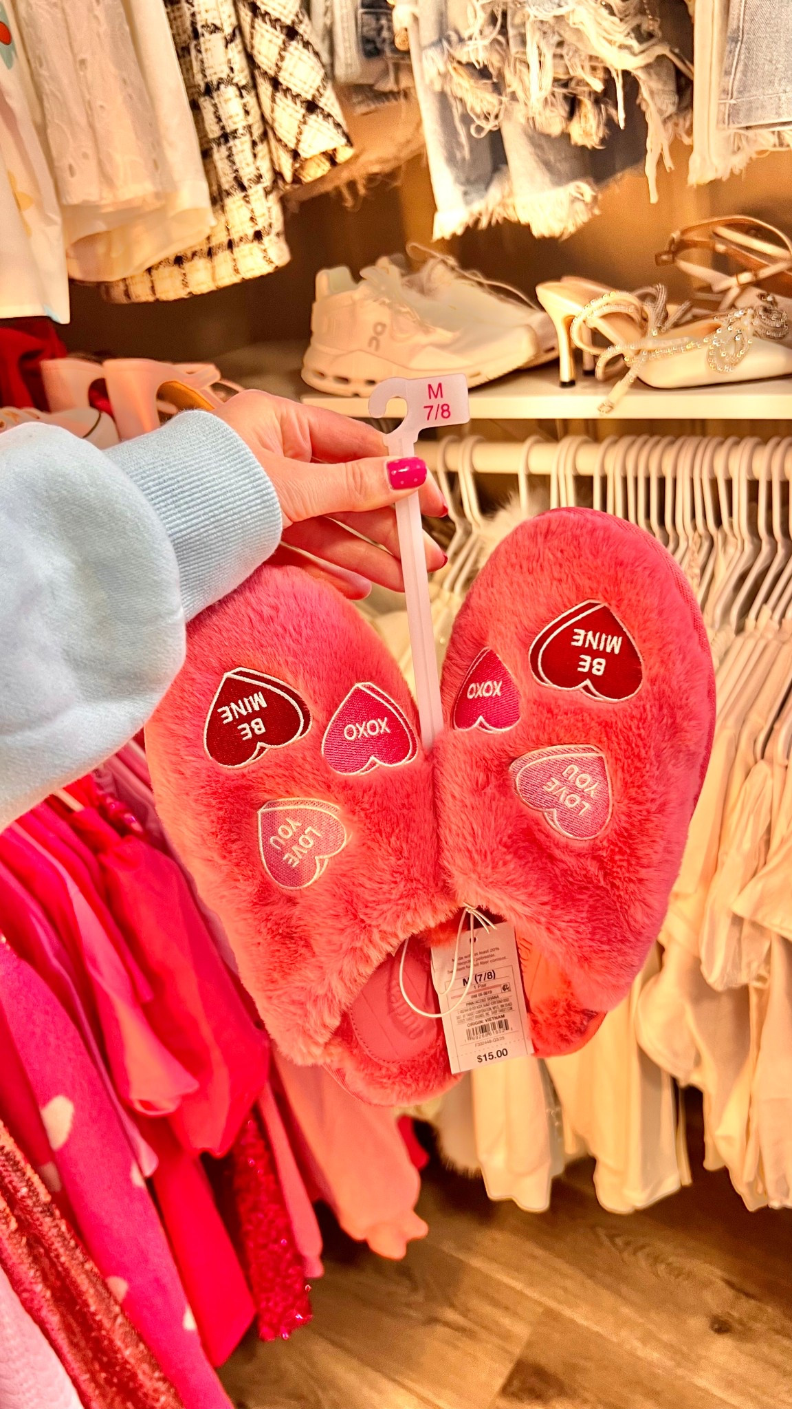 The cutest valentines slippers, only $15!💓

#LTKValentine #LTKSeasonal #LTKmorningroutine