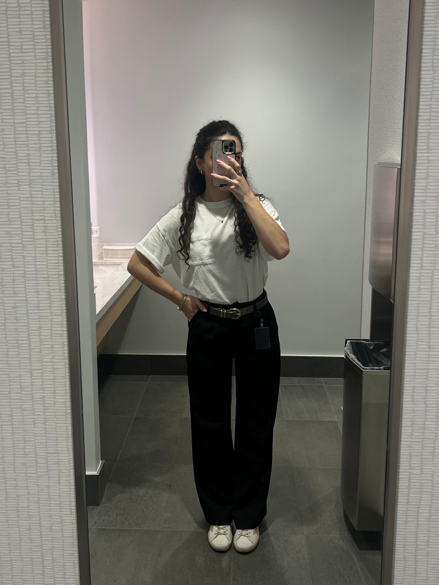 Super casual office ootd! Belt is old from target but linking similar & linking some similar shoe options that aren’t as expensive that I love for the office. Love this Madewell tshirt for tucking too & it’s not see through!!

work ootd, workwear inspo, spring work outfit, business casual 

#LTKWorkwear #LTKFindsUnder50 #LTKxMadewell