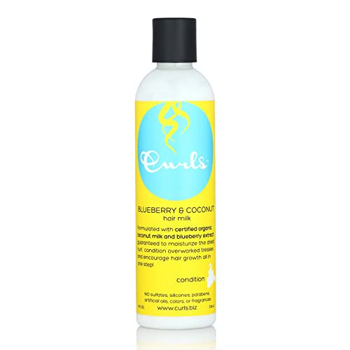 Curls Blueberry Bliss Blueberry & Coconut Hair Milk - 8 fl oz, Leave In Conditioner and Styler, Moisturizing & Nourishing, for Curly, Natural, and Coily Hair | Amazon (US)