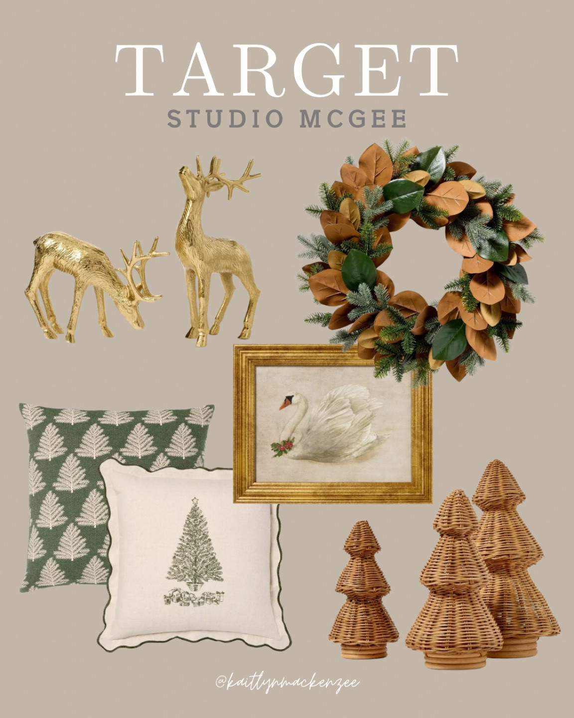 New studio mcgee Christmas 2024 collection! Seasonal decor, Christmas decor, Christmas tree, Christmas ornament, garland, chunky blanket, Christmas throw pillow, holiday decor, bells, candles, target Christmas 

#LTKHome #LTKSeasonal