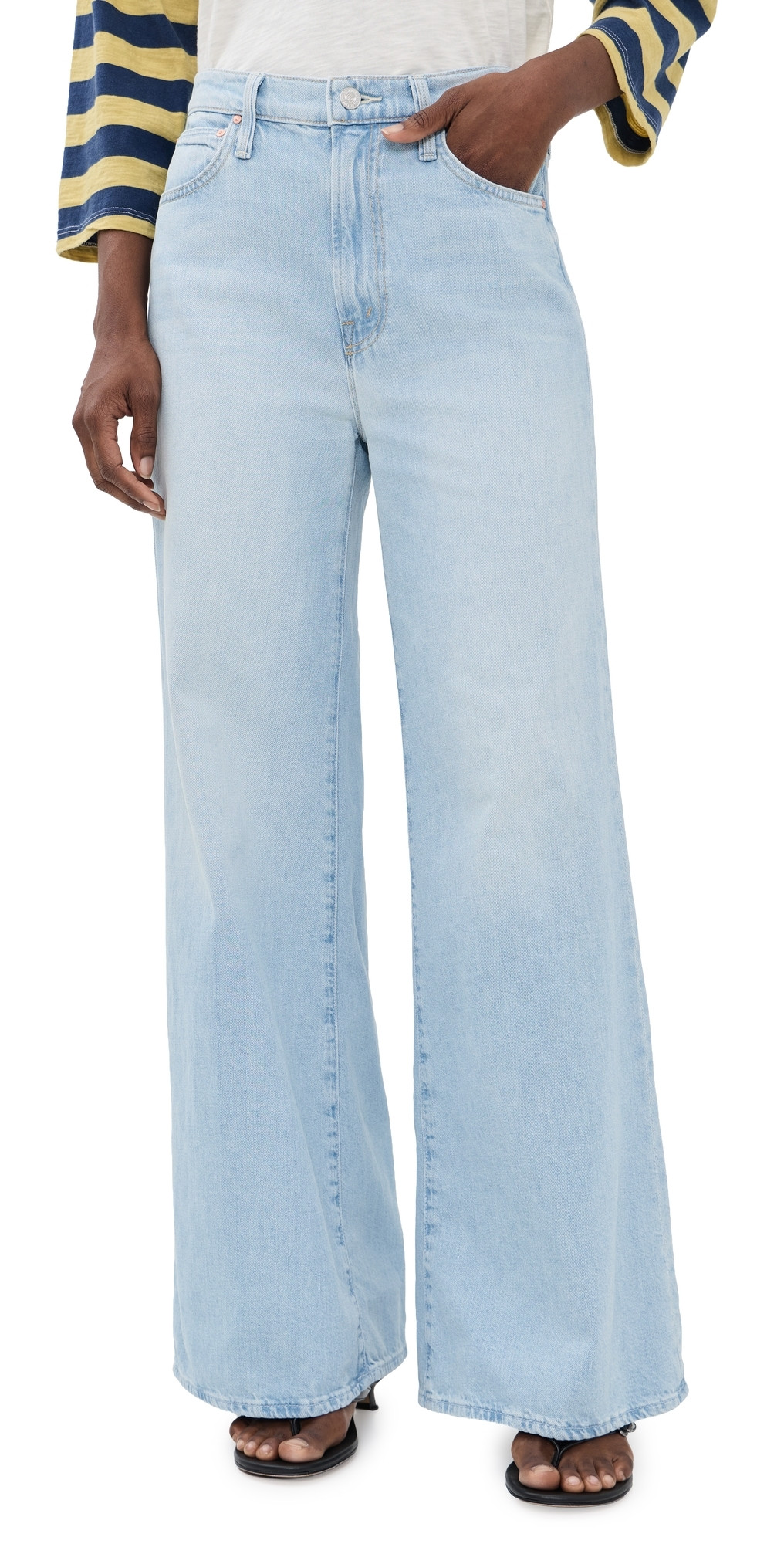 MOTHER The Ditcher Roller Zip Skimp Jeans Shaken Not Stirred 30 | Shopbop