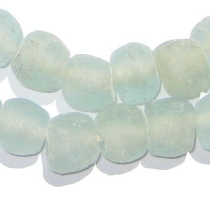 African Recycled Glass Beads - Full Strand Eco-Friendly Fair Trade Sea Glass Beads from Ghana Handma | Amazon (US)