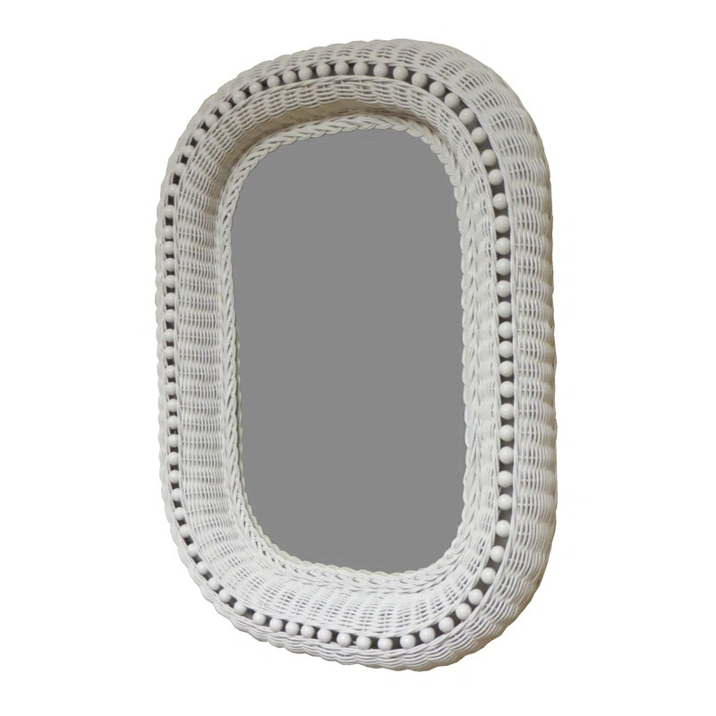 Winnsboro Solid Wood Oval Mirror | Wayfair North America