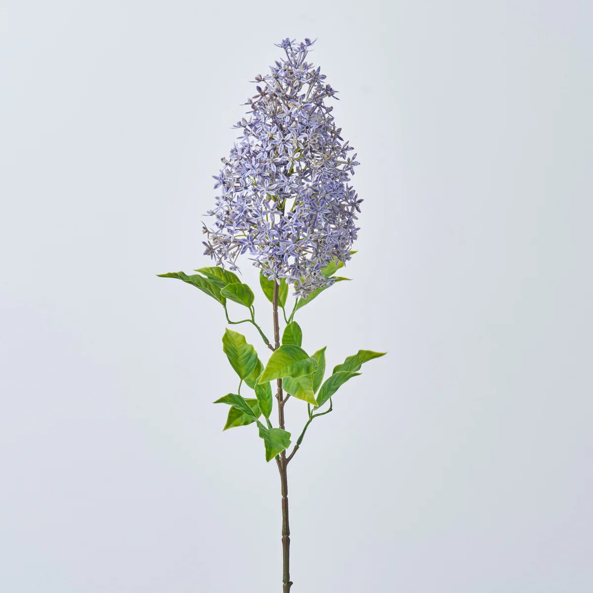 Blue Seeding Lilac Stem Faux Floral Branch Spray - 30" | Darby Creek Trading