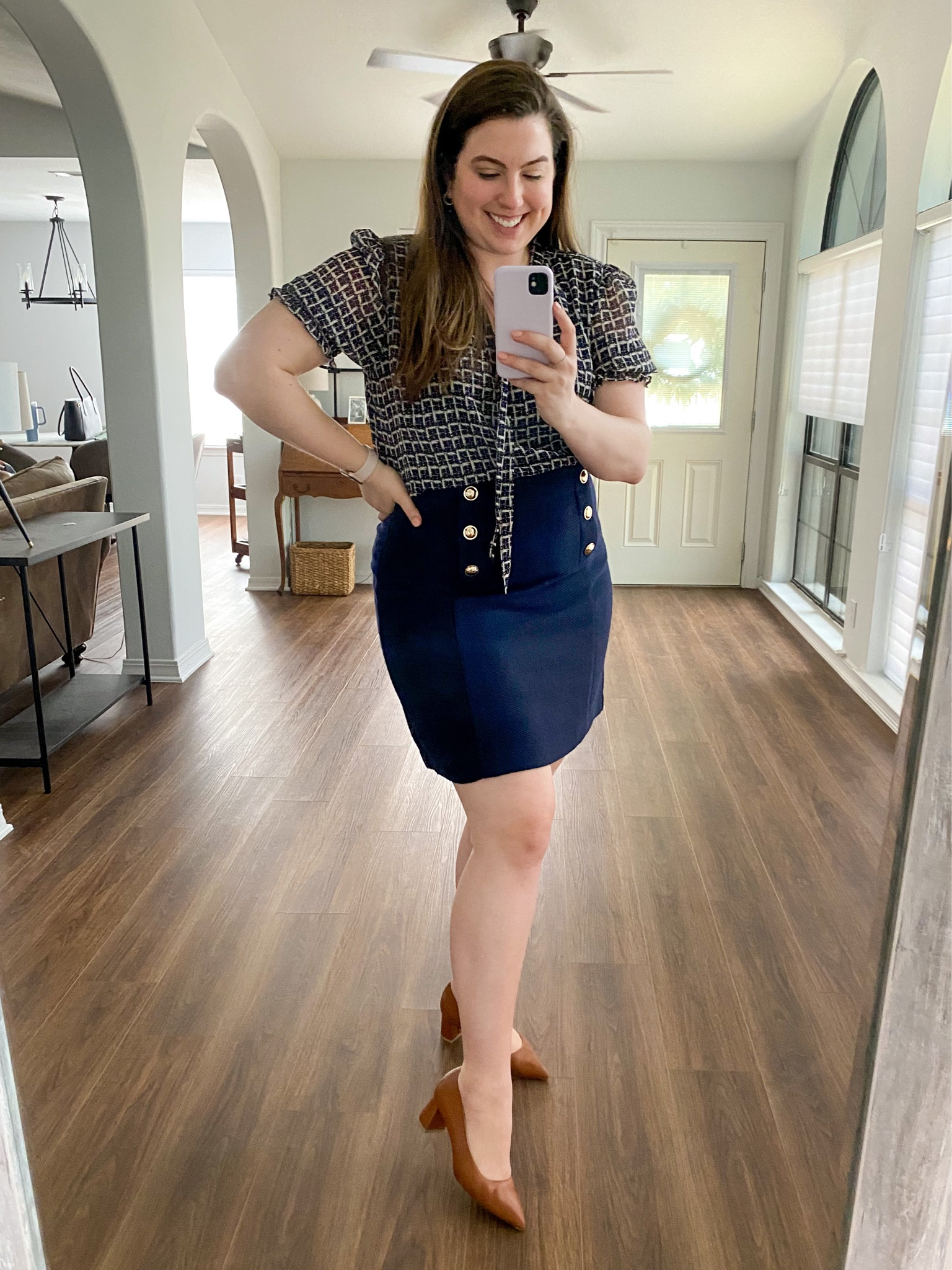 Workwear #ootd 4/3/23 

This top is 30% off with code TOPS 

Business professional workwear and business casual workwear and office outfits 

#LTKworkwear #LTKsalealert #LTKcurves