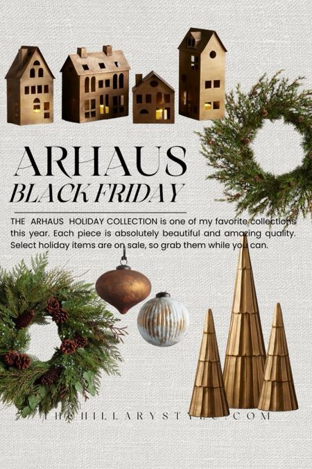 Embrace the festive spirit with the exquisite Arhaus Holiday Collection – a stunning blend of beauty and top-notch quality on sale now!

#LTKCyberWeek #LTKhome #LTKHoliday
