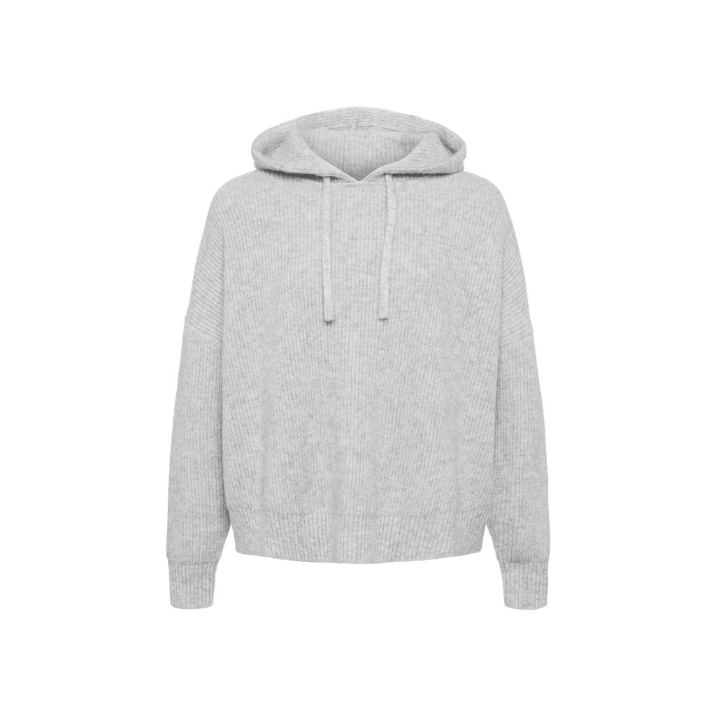 Ribbed Sweater Hoodie | Nuuds US