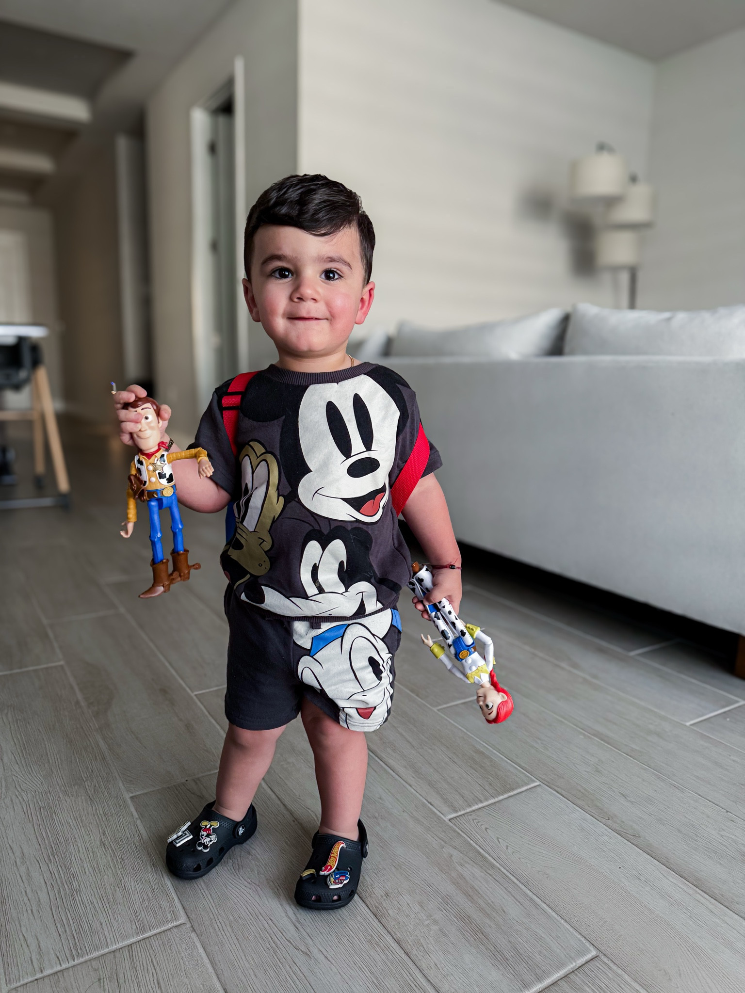 We never leave the house without our woody & friends ❤️

#LTKFamily #LTKBaby #LTKKids