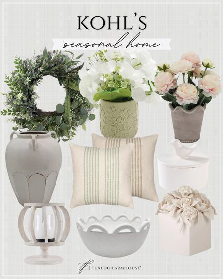 Kohl’s Season Home

Spring is truly in the air with this new home decor haul from Kohl’s!

Spring, home decor, neutrals, candles, vases, pillows, wreaths, bowls 

#LTKGiftGuide #LTKhome #LTKSeasonal