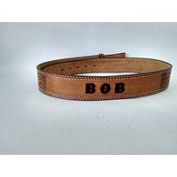 Vintage Aimco Tooled Leather Western Cowboy Belt Size 38 | Etsy (US)