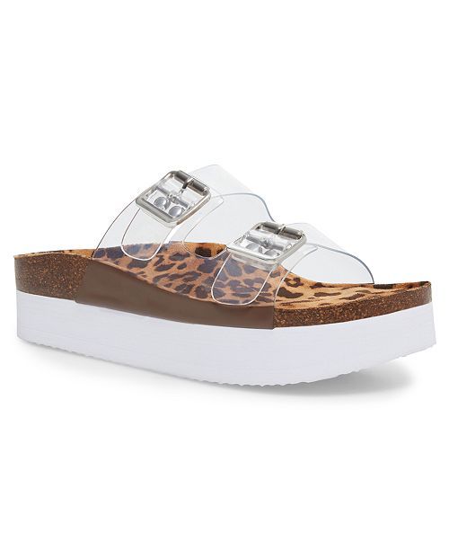 Purr Flatform Footbed Sandals | Macys (US)