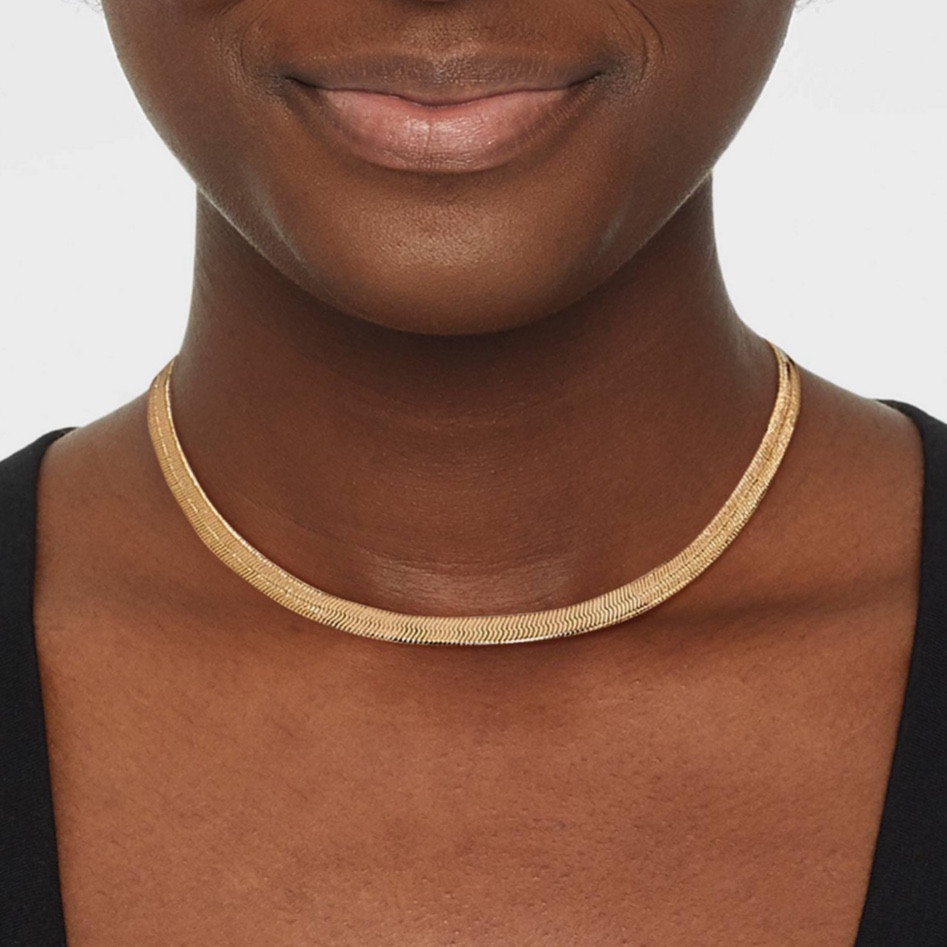 Herringbone Chain Necklace, gold necklace, chain necklace, gold plated, gold chain necklace

#LTKBeauty #LTKFindsUnder50 #LTKStyleTip