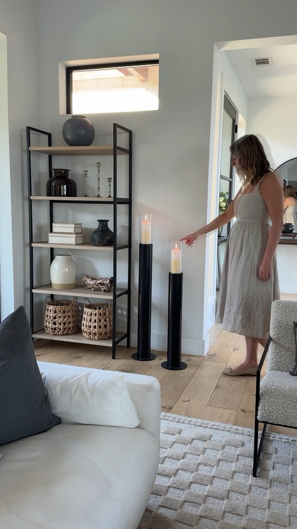 These By Crea Thomas candle holders are the quiet luxury detail your shelves have…