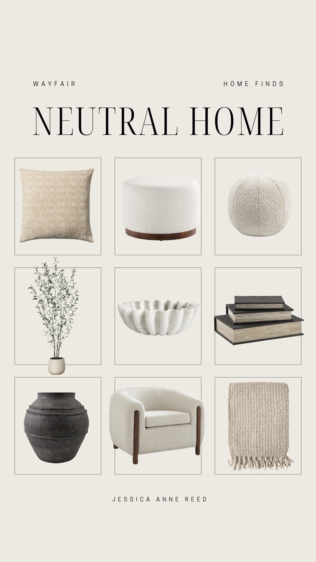 @wayfair home finds I'm loving!
Refresh your space this season with the perfect neutral home finds!
#ad #wayfair #wayfairpartner

HomeDecor, stems, vase, wall art, accent chair, marble accent table, basket, throw pillow, throw blanket, olive tree, ottomann#LTKStyleTip 



#LTKHome #LTKFindsUnder50 #LTKSaleAlert