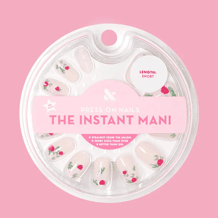 Olive & June - Artificial Rose Bouquets - Short Squoval, 1 Pack | Walmart (US)