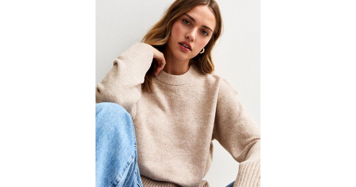 Mink Crew Neck Jumper | New Look | New Look (UK)