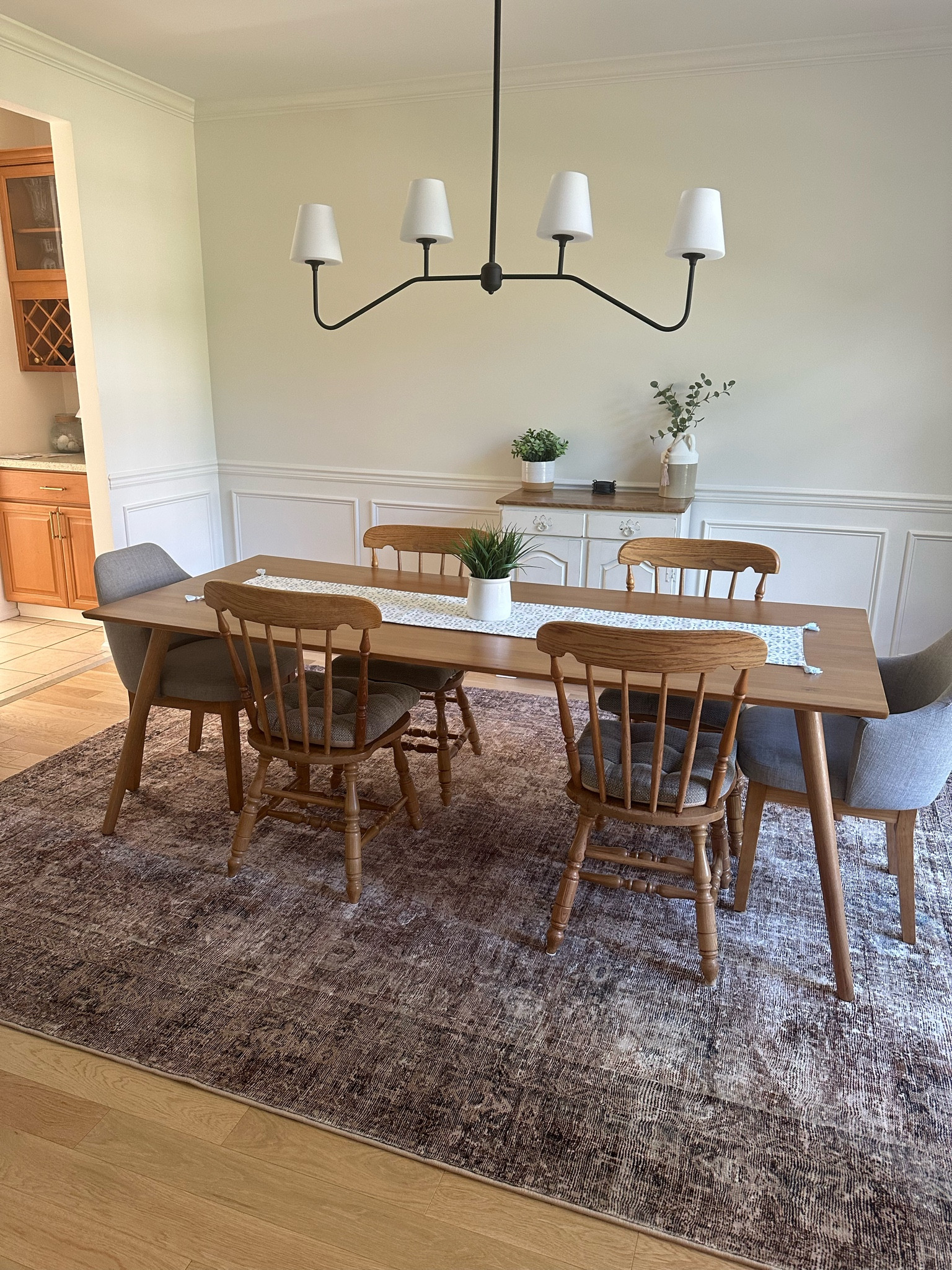 Simple, matte black chandelier on sale now 🌿 

#LTKSaleAlert #LTKSeasonal #LTKHome