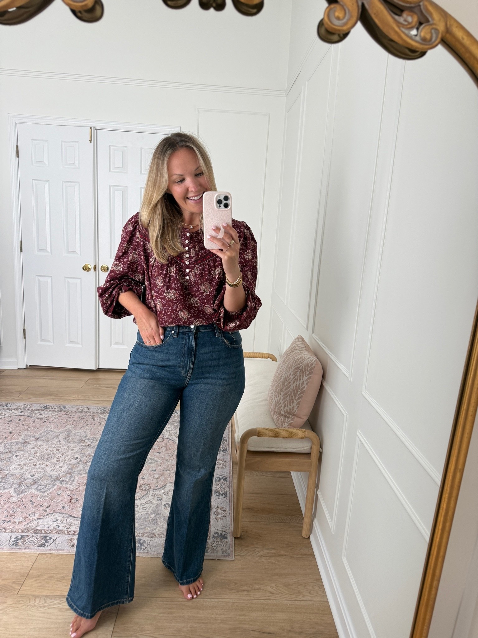 Love these flare  jeans - in a 10

#LTKxWalmart #LTKmomlife #LTKgrwm