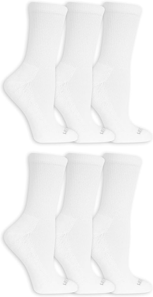 Fruit of the Loom Women's Everyday Soft Cushioned Socks-10 Pair Packs | Amazon (US)
