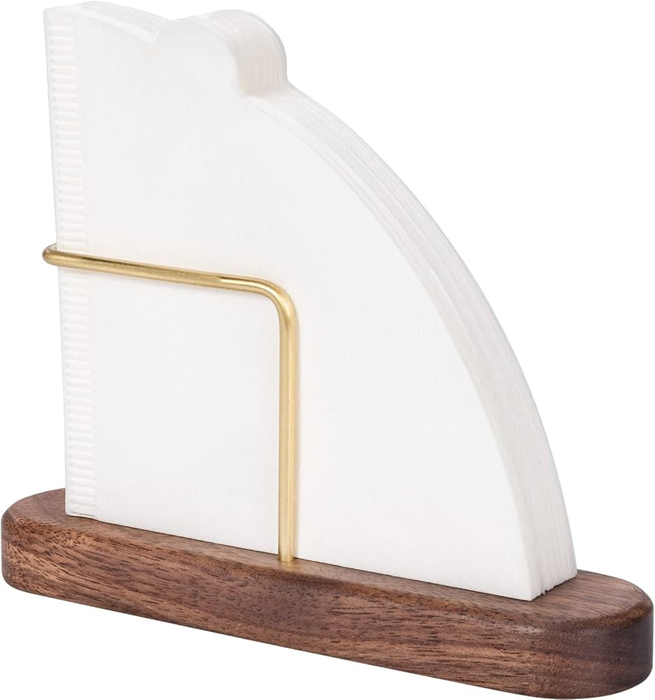 Cone Coffee Filter Holder, Stand Coffee Filter Storage, Coffee Filter Container for V60 Paper Cof... | Amazon (US)