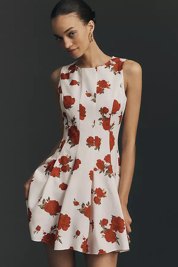 RAISONNEL Floral A-Line Mini Dress | Anthropologie (US)