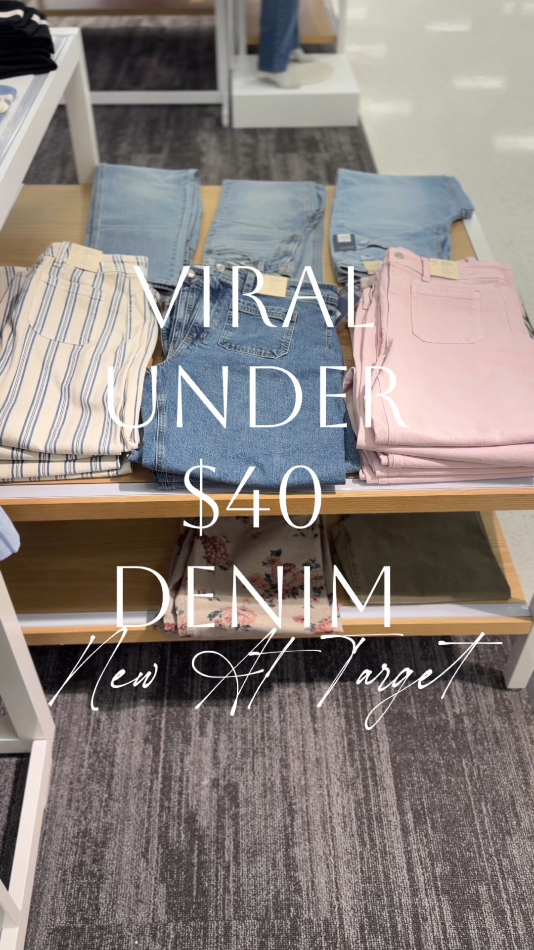 OBSESSED with these Target new arrivals!! Under $40 viral Target jeans that are giving designer 🤯 Patch pockets, no side seams, high rise, a mix of straight leg and wide leg! It’s all trending for a reason!🤌🏻 The floral, the stripes, the pink 😍 and the denim options are must-haves! Check back for try-on reels! Hard to choose my fave! What’s yours?👇🏻 

#targetstyle #targetfinds #newarrivals #springoutfit #newattarget Target Haul, Spring Fashion, Everyday Outfits, Trending Denim, Casual Outfit, Viral Denim, Straight Leg

#LTKootd #LTKTall #LTKPetite