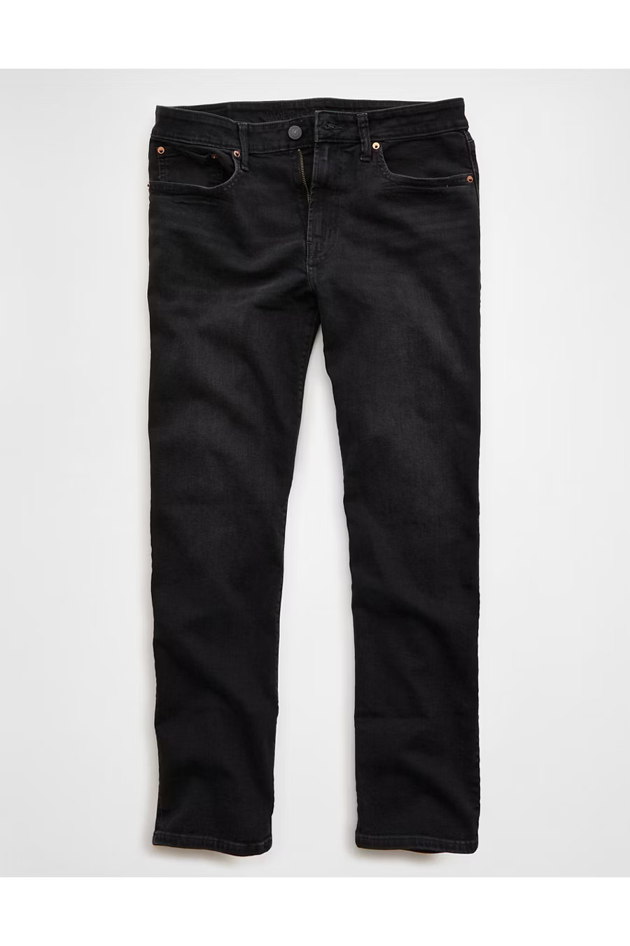 AE Athletic Straight Jean Men's Black Charcoal 29 X 32 | American Eagle Outfitters (US & CA)
