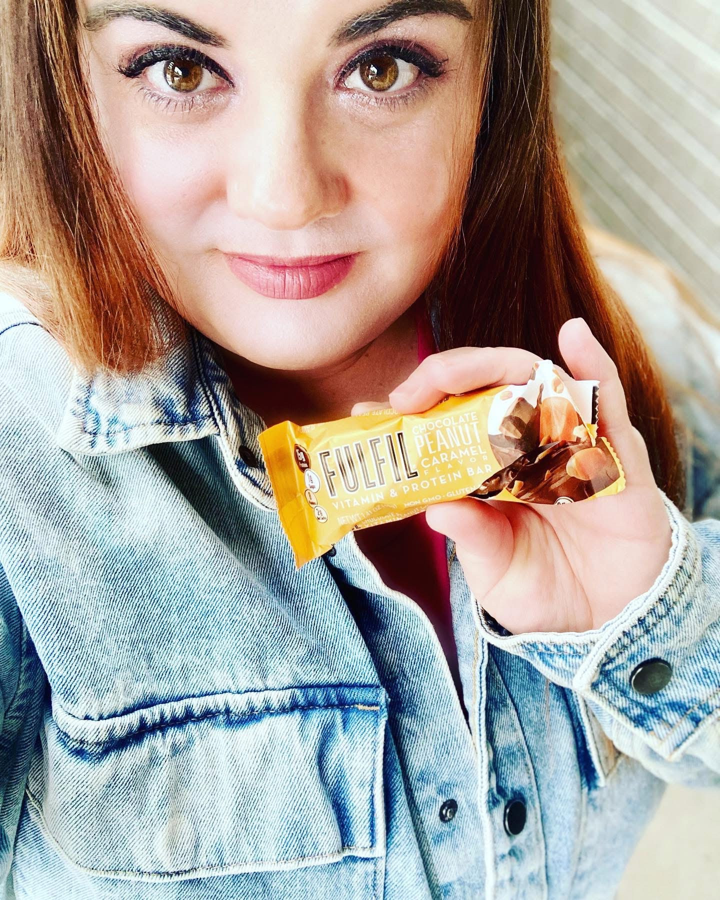 As a busy mama, wife, content creator, and homeschool mama, grab-and-go snacks are an absolute must-have in my day-to-day routine.

I recently was sent these DELICIOUS 🤤 vitamin & protein bars to try out, and I’ve honestly been loving them.

Lately, I’ve been getting back into healthier habits and focusing on feeling my best again. 

I’ve been squeezing in at-home workouts whenever I can—usually a little yoga and light weights just to get my body moving.

And after that? I’m usually starving! 😅

That’s why I love being able to grab one of these on my way out the door while running errands.

#selfcaresunday isn’t just about skincare, makeup, or hair care—it’s a whole-body experience for me. 

It’s about truly focusing on being the best version of myself, inside and out.

I love that Fulfil bars have 15g of protein, only 1g of sugar, 8 vitamins, and 3g of net carbs!

And the taste? So good 😍 I tried the chocolate hazelnut and chocolate peanut caramel—and both are amazing.

These truly are the bar that raises the bar.

#LTKfitnessgoals #LTKBeauty #LTKfoodie