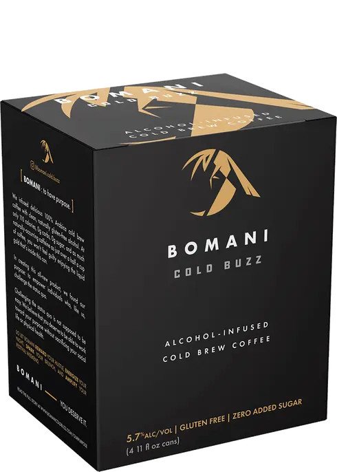 BOMANI Cold Buzz Hard Coffee | Total Wine