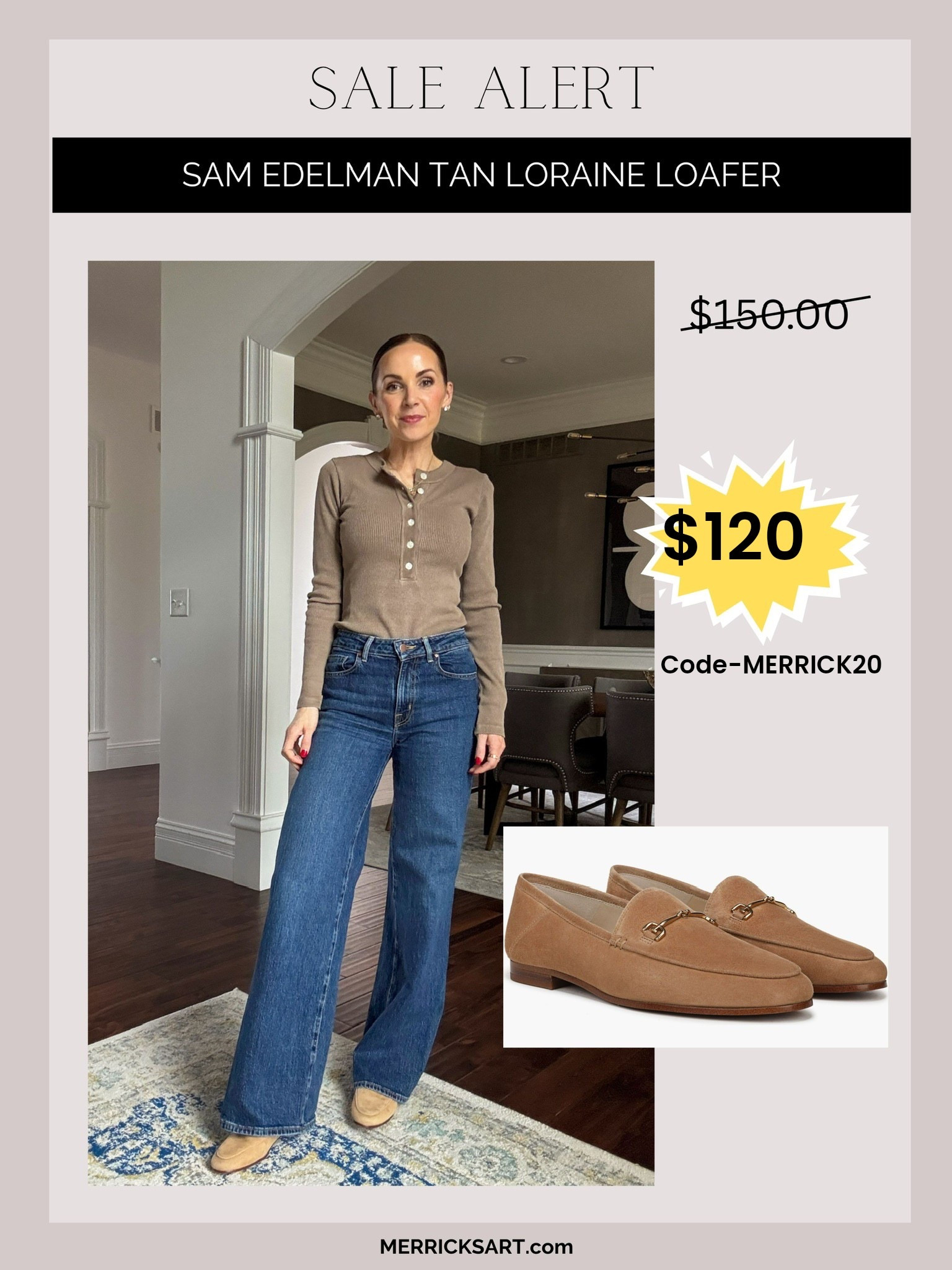 Spring loafers 20% off with code MERRICK20! I’ve been wearing these on repeat! 

#LTKSaleAlert