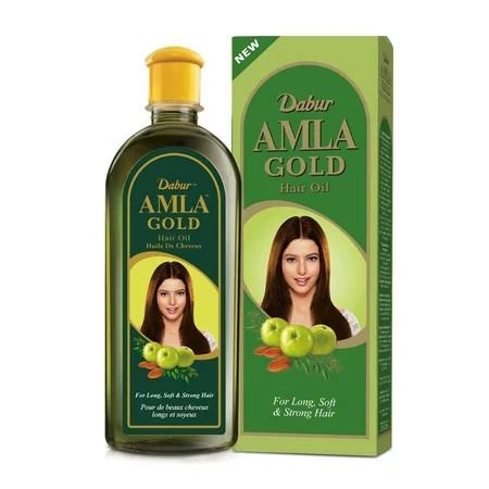 Dabur Amla Gold Hair Oil 1 Pack (300 ml) (10.14 fl oz) | Walmart (US)